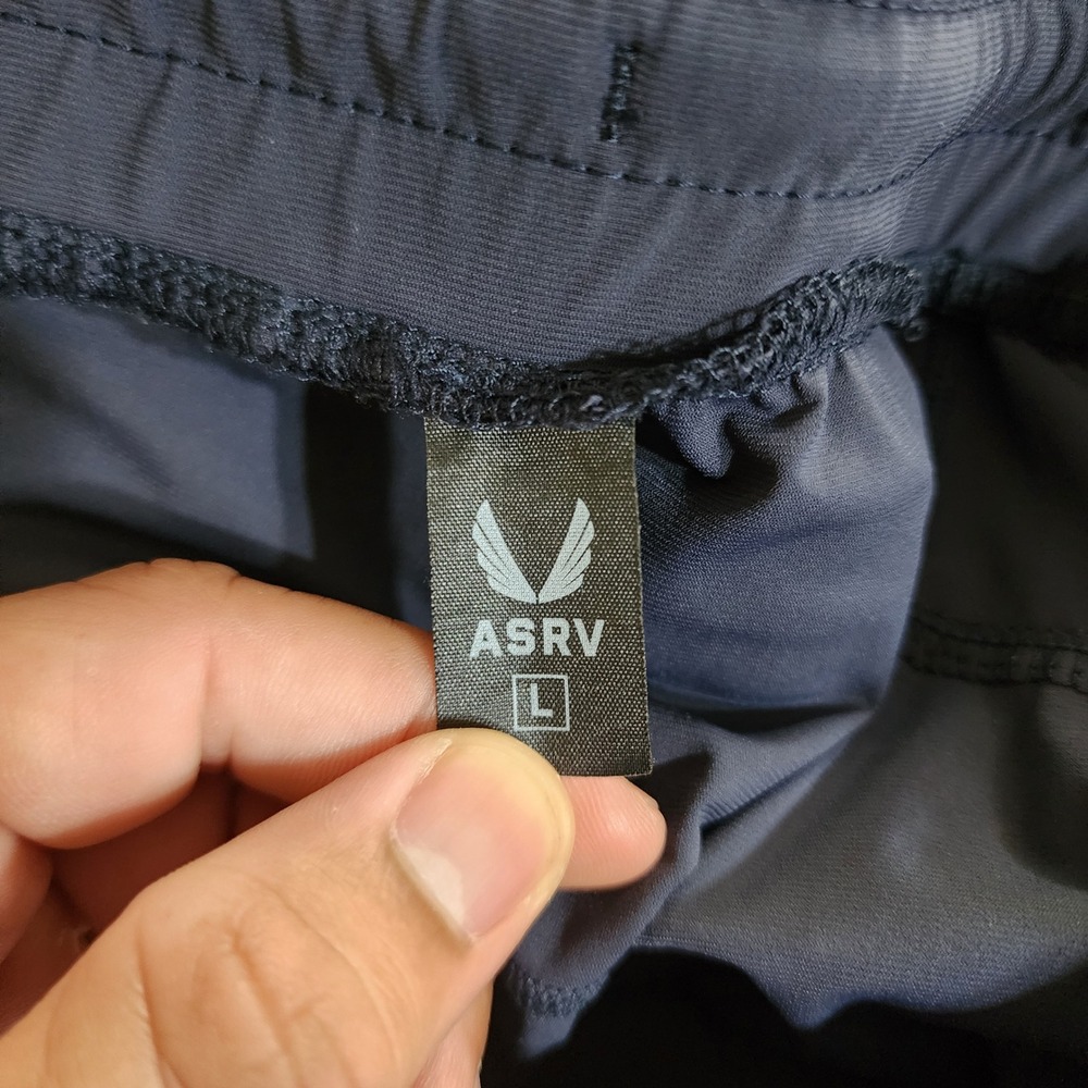 2 ASRV Tetra-Lite Cargo Joggers Mens Large Navy&Grey Excellent DSG-0825 Techwear - Picture 3 of 16